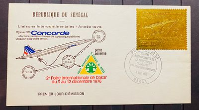 Сенегал 1978 полет Конкорда КПД ФОЛЬГА