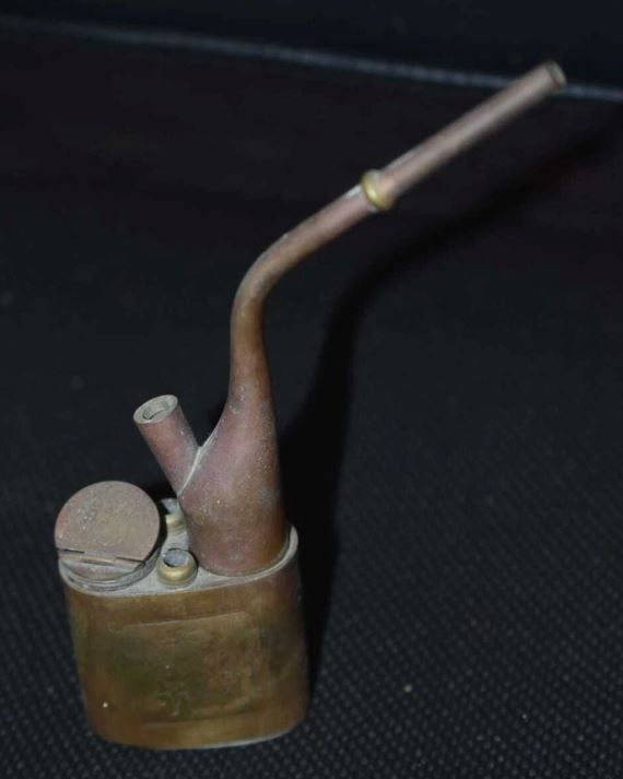OLD CHINA SMOKE NARGILA , HAND MADE