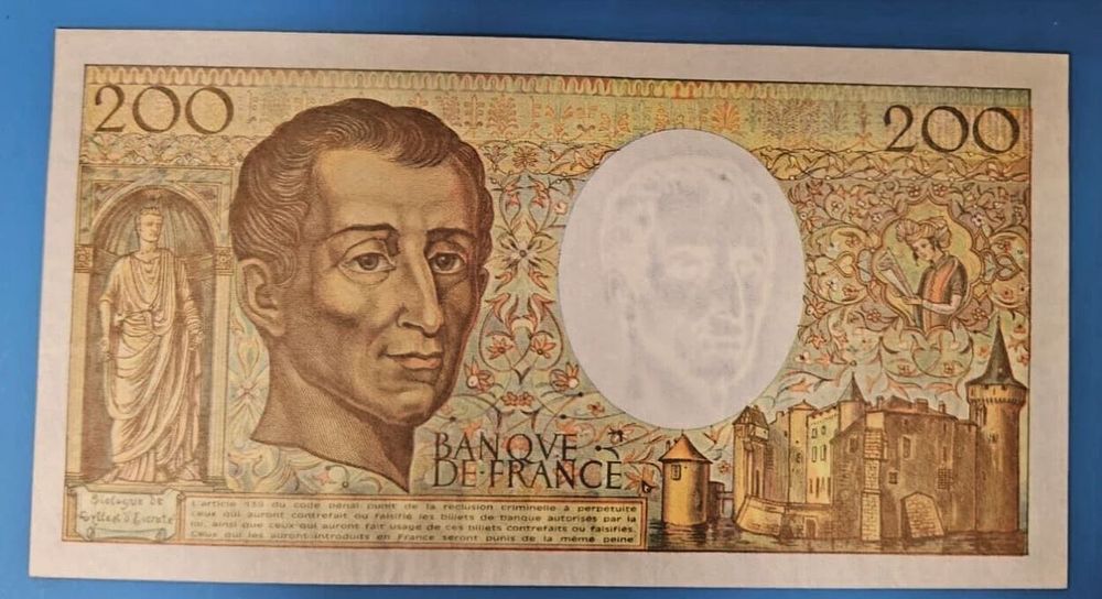FRANCE BANKNOTE 200 FR 1992 XFAU