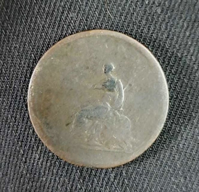 UK COIN PENNY , YEAR 1806 GEORGE III