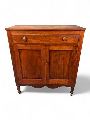 Southern Cherry Jackson Press or Server, Circa 1840. Attractive mid-19th century Southern cherry 