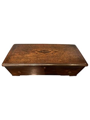 Swiss Six-Air Cylinder Music Box, Fabrique de Gen&egrave;ve, 19th Century. A fine 19th-century Swiss 