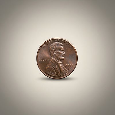2009-D Lincoln Bicentennial Cent Professional Life Reverse Copper Plated Zinc. 2009-D Lincoln 