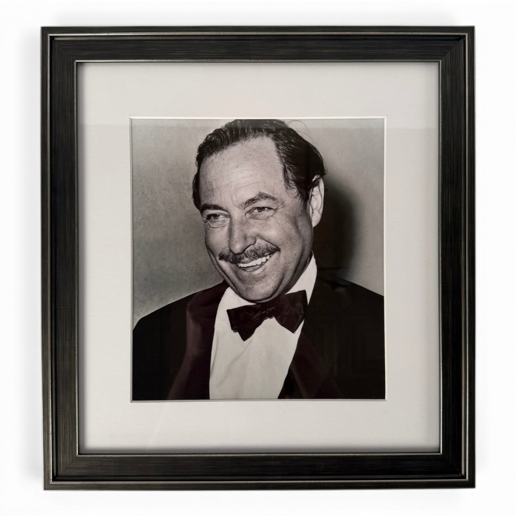 Framed Tennessee Williams Tuxedo Photo