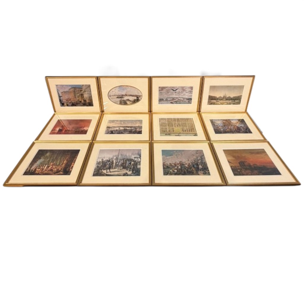 12 Historic New Orleans Framed Prints