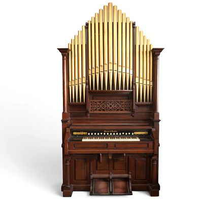 Mason & Hamlin Liszt Reed Organ. Maker/Artist: Mason & Hamlin Origin: Boston, Massachusetts 