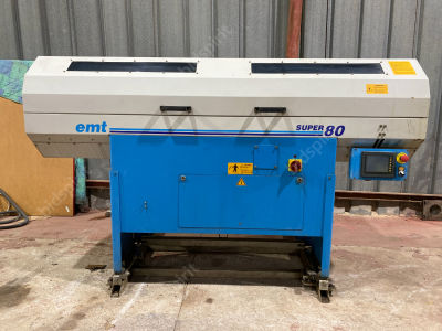 מזין מוטות למחרטת EMT80 , CNC . שנת יצור: 2007, קוטר: 80