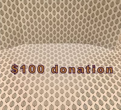 $100 donation for St Lawrence Catholic Church