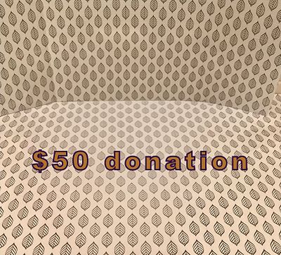$50 donation for St Lawrence Catholic Church