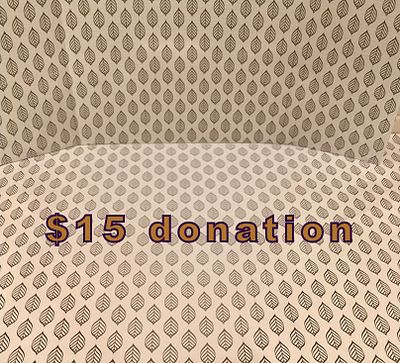 $15 donation for St Lawrence Catholic Church