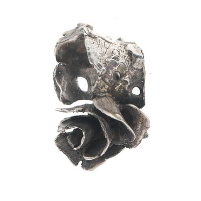 3. JOAN JOSEP THARRATS VIDAL (1918-2001) RING. Silver. Signed. Reference literature: 