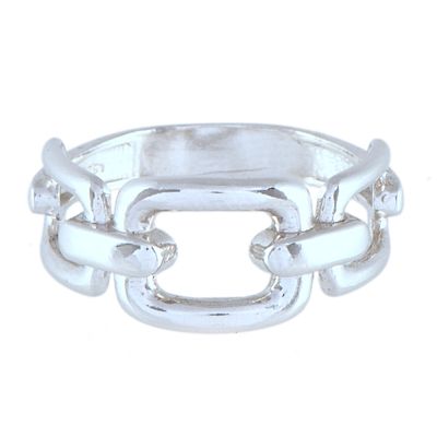 26. Links ring. 925 silver. Size: 15/55.