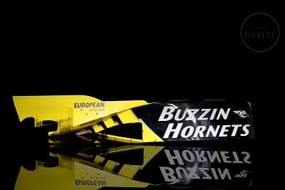 Rear Side Panel, Jordan F1 Team, Formula 1, 1998. Original rear side panel from the 