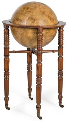 Globo celeste C. Smiths Jorge IV h. 1820-1830. 
. Celestial Globe C. Smiths George 