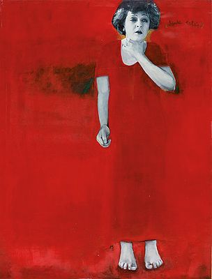 : CHARO TRILLO - &iquest;D&oacute;nde est&aacute;s?. CHARO TRILLO Madrid 1970 &iquest;D&oacute;nde est&aacute;s?. 2003 &Oacute;leo, collage de 