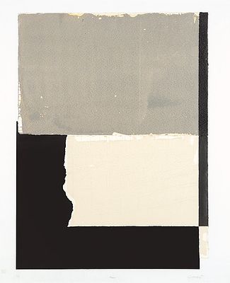 : RAFAEL CANOGAR - Tierra. RAFAEL CANOGAR Toledo 1935 Tierra. 2003 Serigraf&iacute;a y collage sobre 