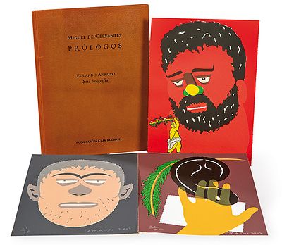 : EDUARDO ARROYO - Pr&oacute;logo. EDUARDO ARROYO Madrid 1937-2018 Pr&oacute;logo. 2004 Estuche que contiene 