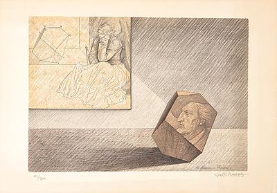 : JOSEP MARIA SUBIRACHS - Sin t&iacute;tulo. JOSEP MARIA SUBIRACHS Barcelona 1927-2014 Sin t&iacute;tulo. 1983 