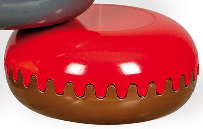 : Alan Fletcher (Nairobi, 1931 - 2006) para Mebel Italia 1972 Cenicero "Clam Ashtrays" 