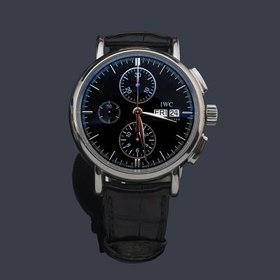 : INTERNATIONAL WATCH & Co. IWC Portofino Chronograph ref. IW378303 de caballero con caja en 