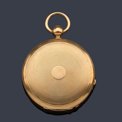 : EUGENE LECOULTRE Geneve n&ordm; 346, reloj saboneta con caja en oro amarillo de 18 K. EUGENE 