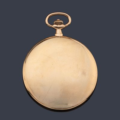 : INVAR n&ordm; 144740, reloj saboneta con caja en oro amarillo de 18 K. INVAR n&ordm; 144740, reloj 
