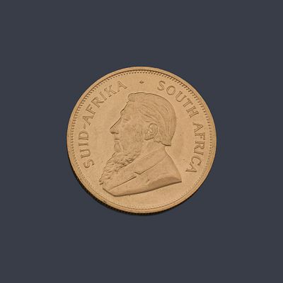 : Moneda Krugerrand South &Aacute;frica en oro de 22 K. Moneda Krugerrand South &Aacute;frica en oro 