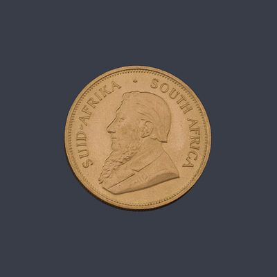 : Moneda Krugerrand South &Aacute;frica en oro de 22 K. Moneda Krugerrand South &Aacute;frica en oro 