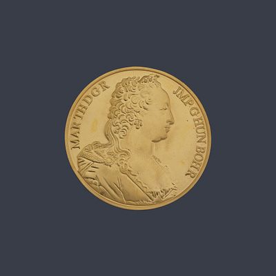: Moneda 100 Ecu B&eacute;lgica 1989 en oro de 22 K con estuche y certificado. Moneda 100 Ecu 