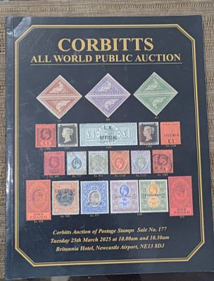 2025 (25th March) CORBITTS , ALL WORLD PUBLIC AUCTION CONTAINS INDIA LOTS AS WELL OVER 90 ART PAGES