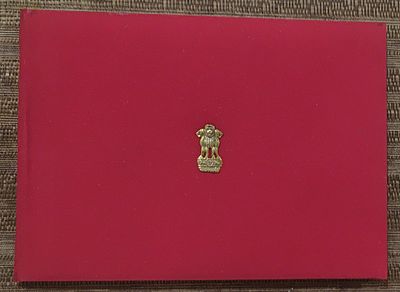 2024 with Best compliments from Chief Post Master West Bengal CIRCLE HARD BOUND Booklet 