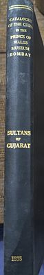 CATALOGUE OF THE COINS IN THE PRINCE OF WALES MUSEUM OF BOMBAY.ORIGINAL REXINE BOUND WITH GOLD 