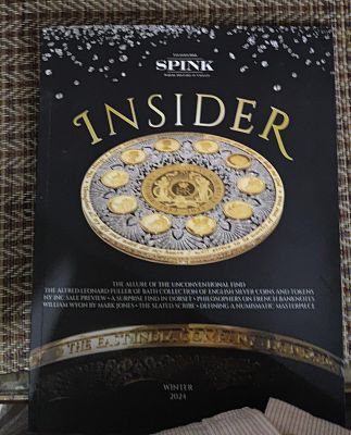 2024 SPINK INSIDER WINTER ART PAPER BOUND BOUND COLOURFUL VOLUME 110 PAGES.