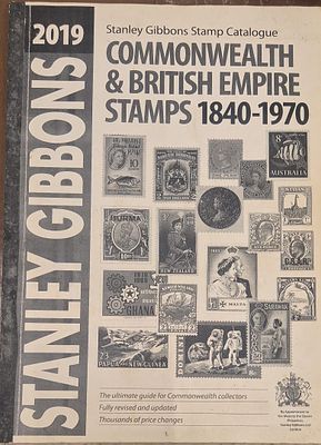 2019 Stanley Gibbons Commonwealth and British Empire Stamps, Reprint consisting of India,Indian 