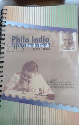 2003 PHILA INDIA CATALOGUE, GOOD CONDITION.