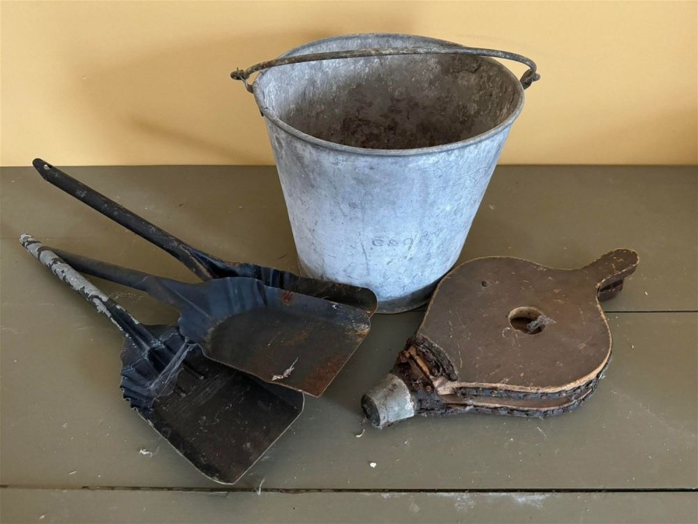 Lot 278: Collection of Fireplace Tools