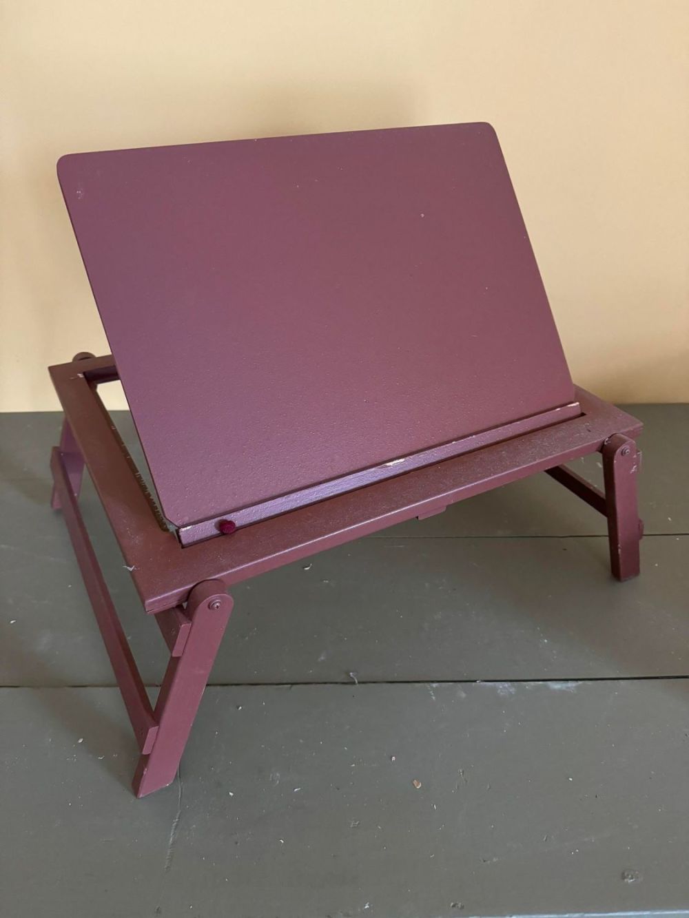 Lot 293: Adjustable Folding Lap Table