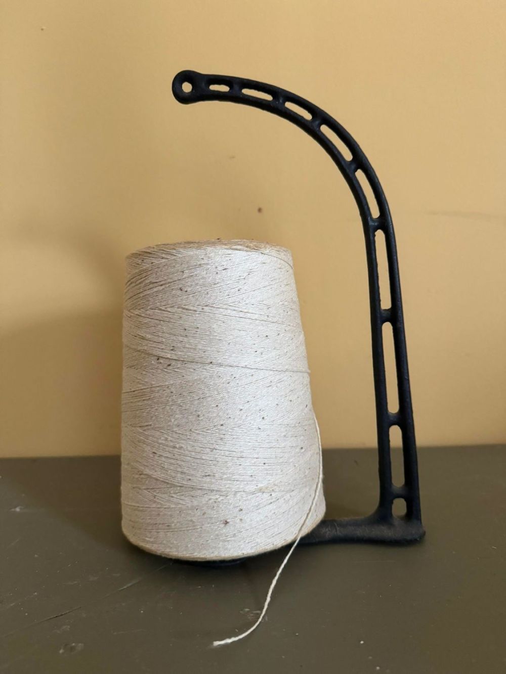 Lot 296: Cast Iron Spool Holder