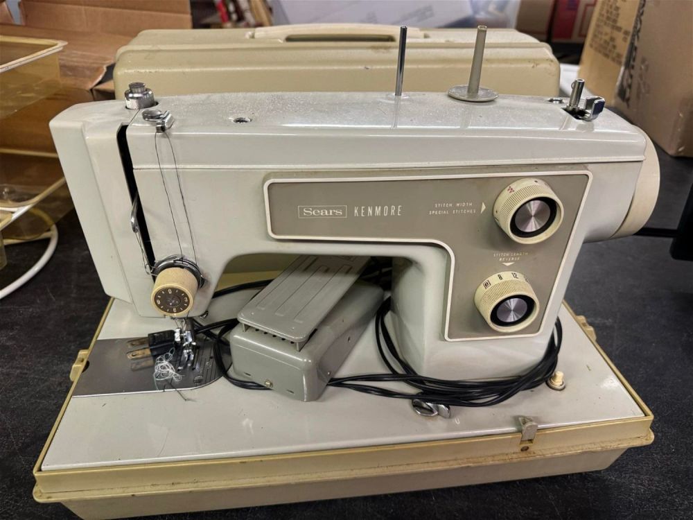 Lot 686: Sears Kenmore Sewing Machine