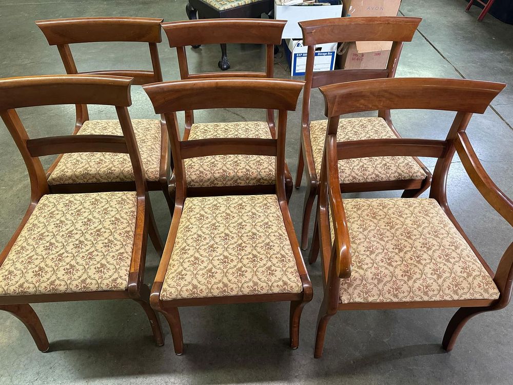 Lot 206: Antique English Regency Dining Chairs