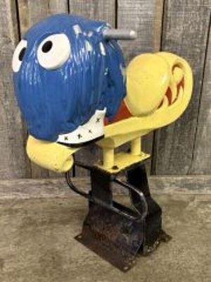 Vintage McFry Guy McDonald's 1970's Playground Ride On Toy 17"X28"X33"