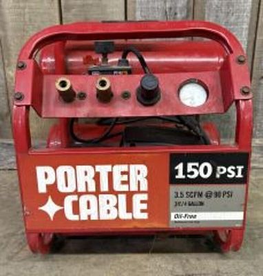 Porter Cable C3001 4 Gallon Air Compressor 19"X18"X17"