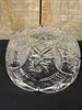 Large Cut Glass Bowl 7"X5"Image - 3