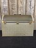 Vintage Pet Carrier With Houndstooth Pattern; Measuring 11"X20"X15"Image - 3