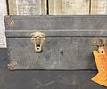 Antique Saxophone With Hard Case 22"X10"X4"Image - 4