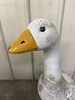 White Goose Painted Indoor-Outdoor Statue 10"X17"X27"Image - 1