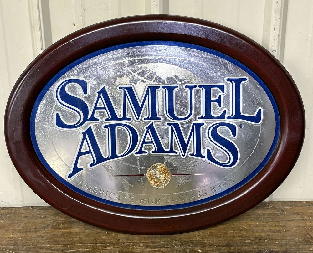 Lot 228: Modern Samuel Adams Bar Wall Display 23"X17"
