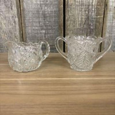 Crystal Cream - Sugar Dishes 6"X4"