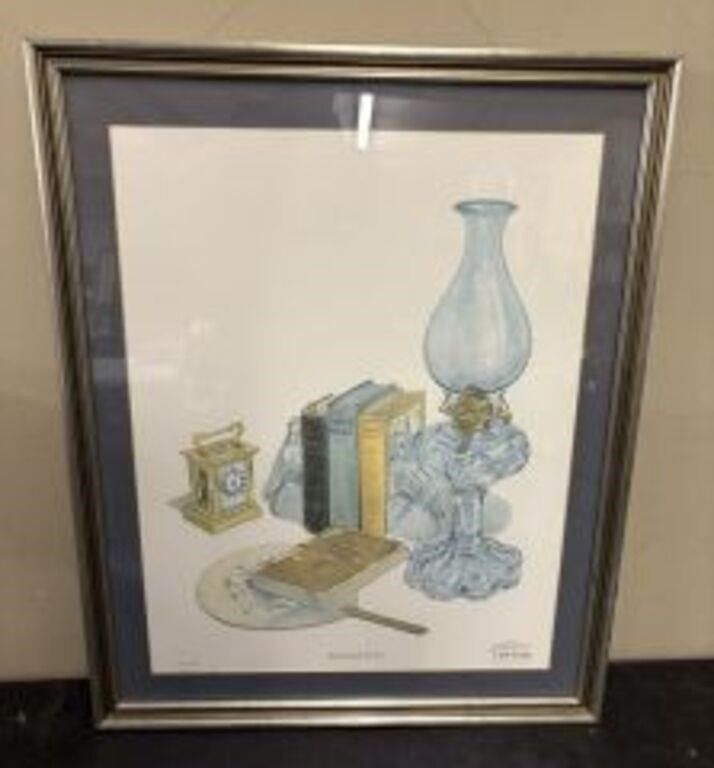 Lot 507: Limited Edition, Signed, and Framed Print titled "Treasured...