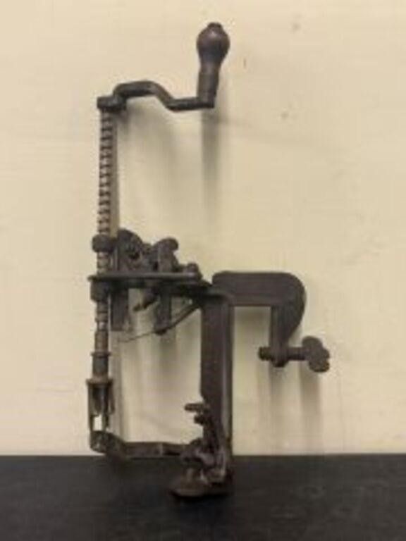 Lot 543: Antique Cast Iron Apple Peeler - Advance Model...